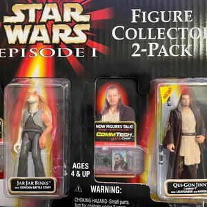 Hasbro Star wars Episode 1 Figure Collector 2-pack Factory Sealed, 1999
